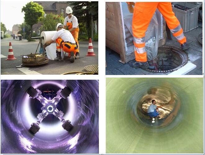 毛感乡管道光固化修复