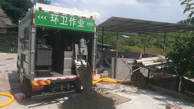 毛感乡污泥干湿分离技术