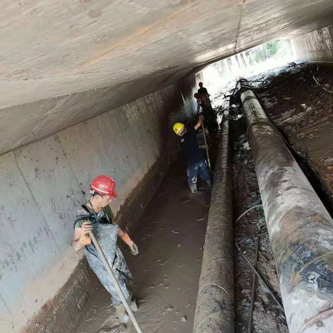 毛感乡工业管道清淤